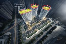 名门央著效果图及售楼部